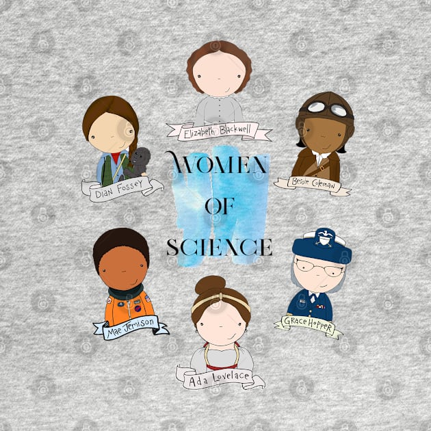 Women of Science by Jen Talley Design